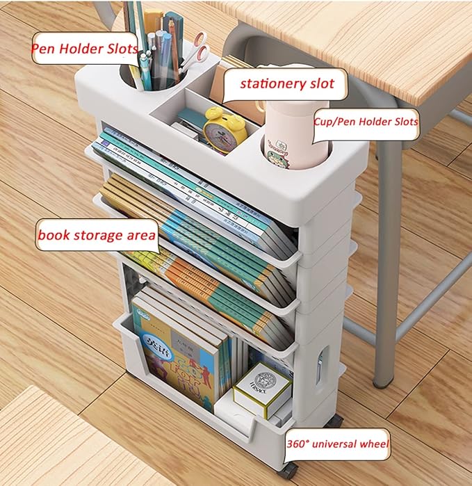 ! نظّم إبداعك: عربة التخزين الذكية القابلة للسحب