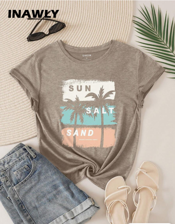 SUMMERY T-SHIRT INAWLY