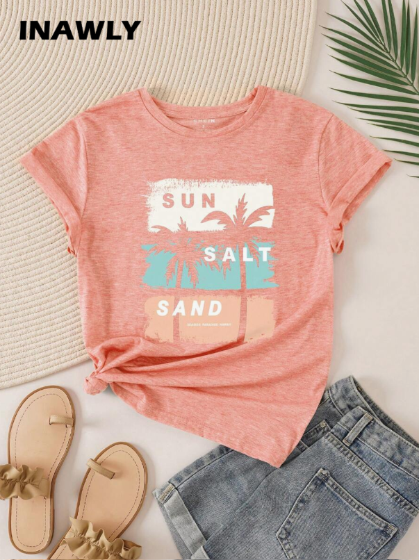 SUMMERY T-SHIRT INAWLY