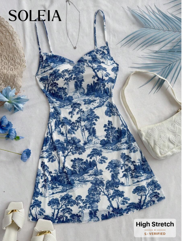 Women's Floral Sequin Embellished Fitted Mini Dress